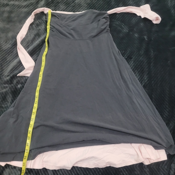 Grey and Pink Reversiable Dress - Picture 4 of 4